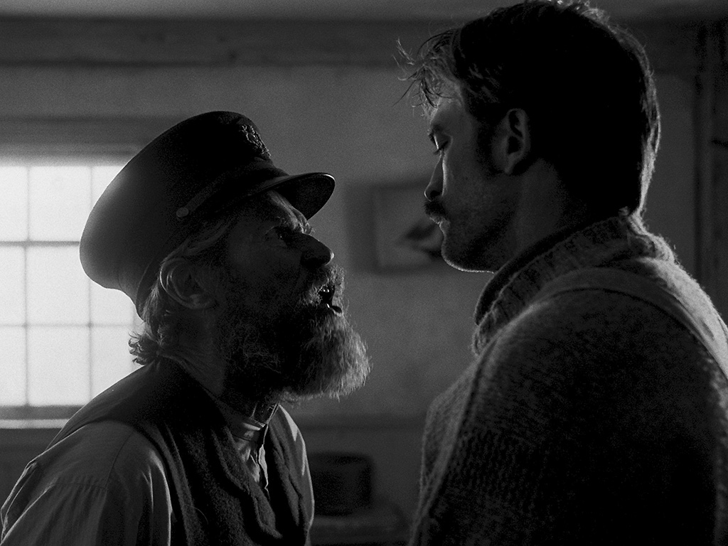 Williem Dafoe and Robert Pattinson in ‘The Lighthouse.’