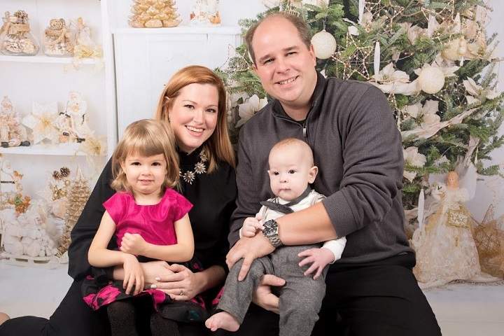 A photo of the Gortnar family.