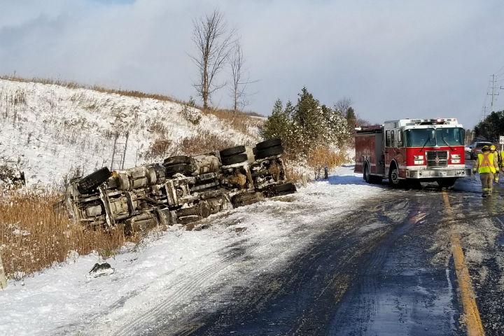 County Road 21 is closed between the 8th and 10 lines and at the north and south part of the 9th line.