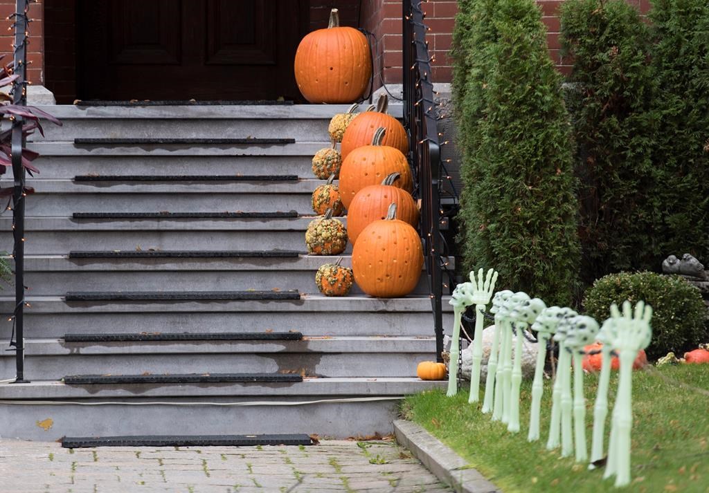 Police are encouraging parents to talk to children about Halloween safety, along with reminding the public not to participate if they are sick.