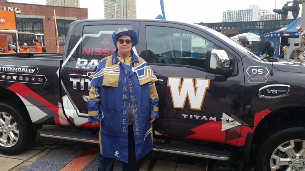 Bomber fan Chris Murash.