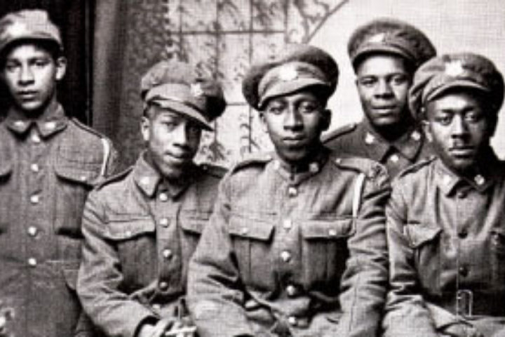 No. 2 Construction Battalion, also known as Black Battalion, members in 1917.