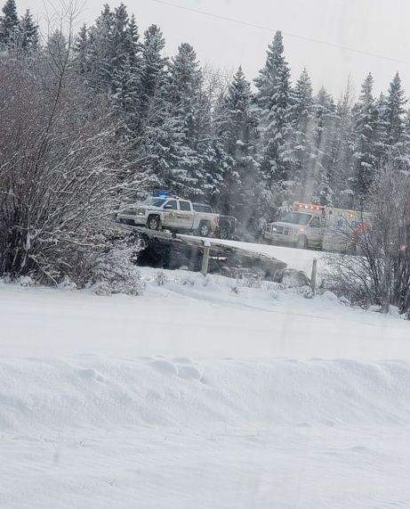A Dec. 12, 2019 collision between two semi-tractors and a truck on Highway 22 south of Township Road 494.