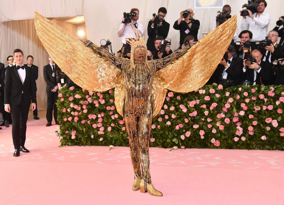 Billy Porter attended the Metropolitan Museum of Art’s Costume Institute benefit gala celebrating the opening of the Camp: Notes on Fashion exhibition on Monday, May 6, 2019, in New York.