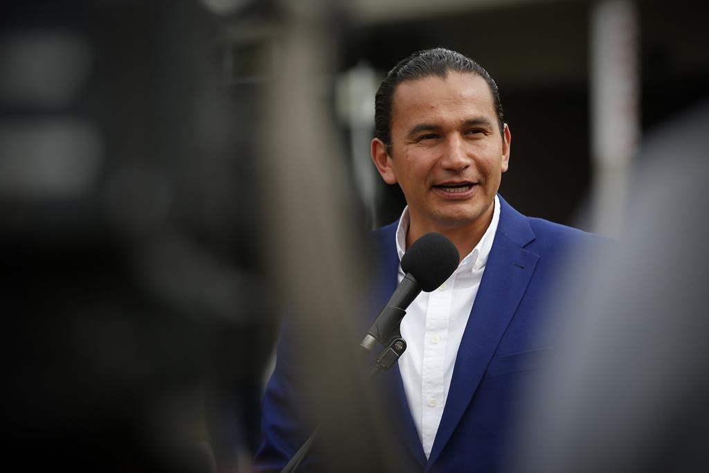 Manitoba NDP leader Wab Kinew.