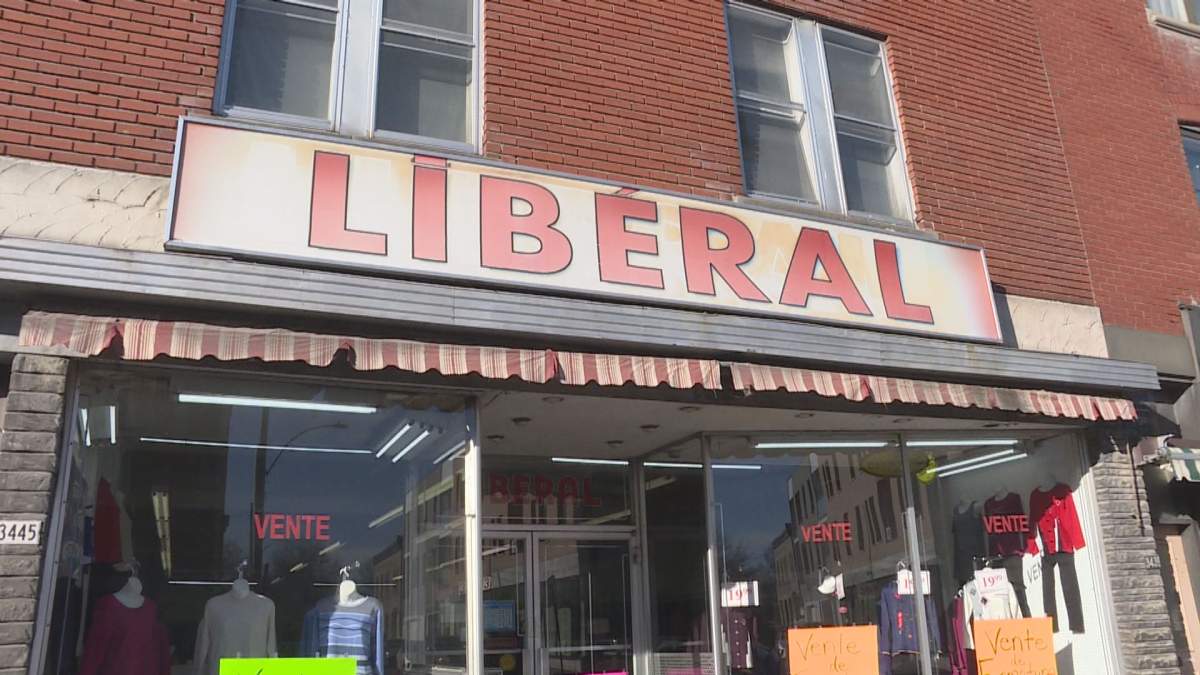 Libéral, a clothing store on Notre-Dame Street, has been in operation for 78 years.