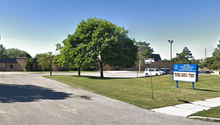 File photo of St. Paul Catholic Elementary School in Newmarket.