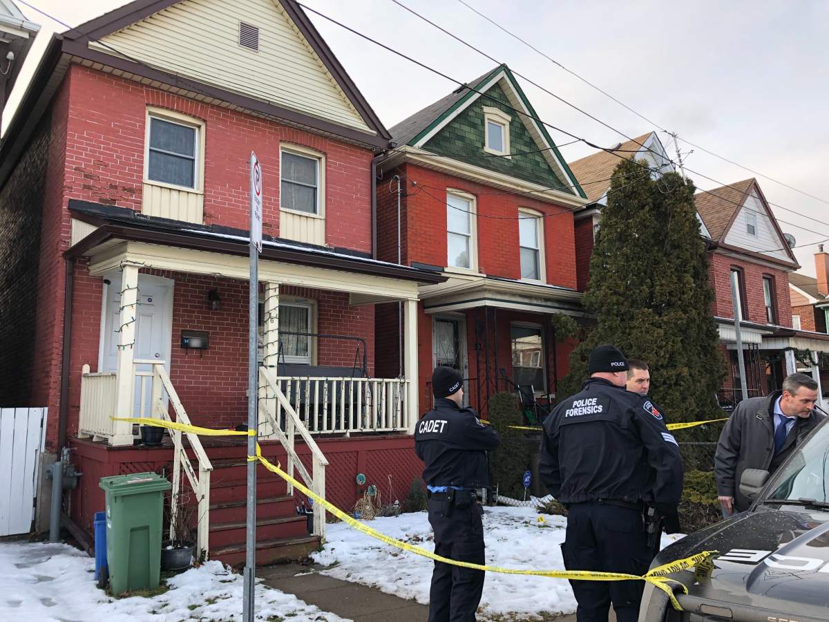 Hamilton Police went door-to-door on Friday on Gordon Street looking for help with a shooting investigation that sent a young boy to hospital.