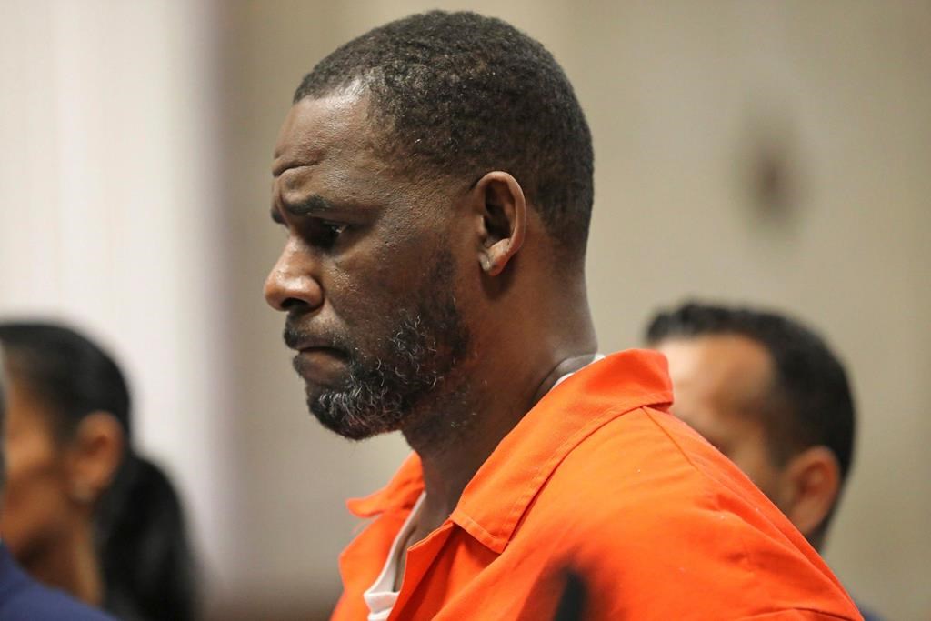 R. Kelly appears during a hearing at the Leighton Criminal Courthouse in Chicago on Sept. 17, 2019.