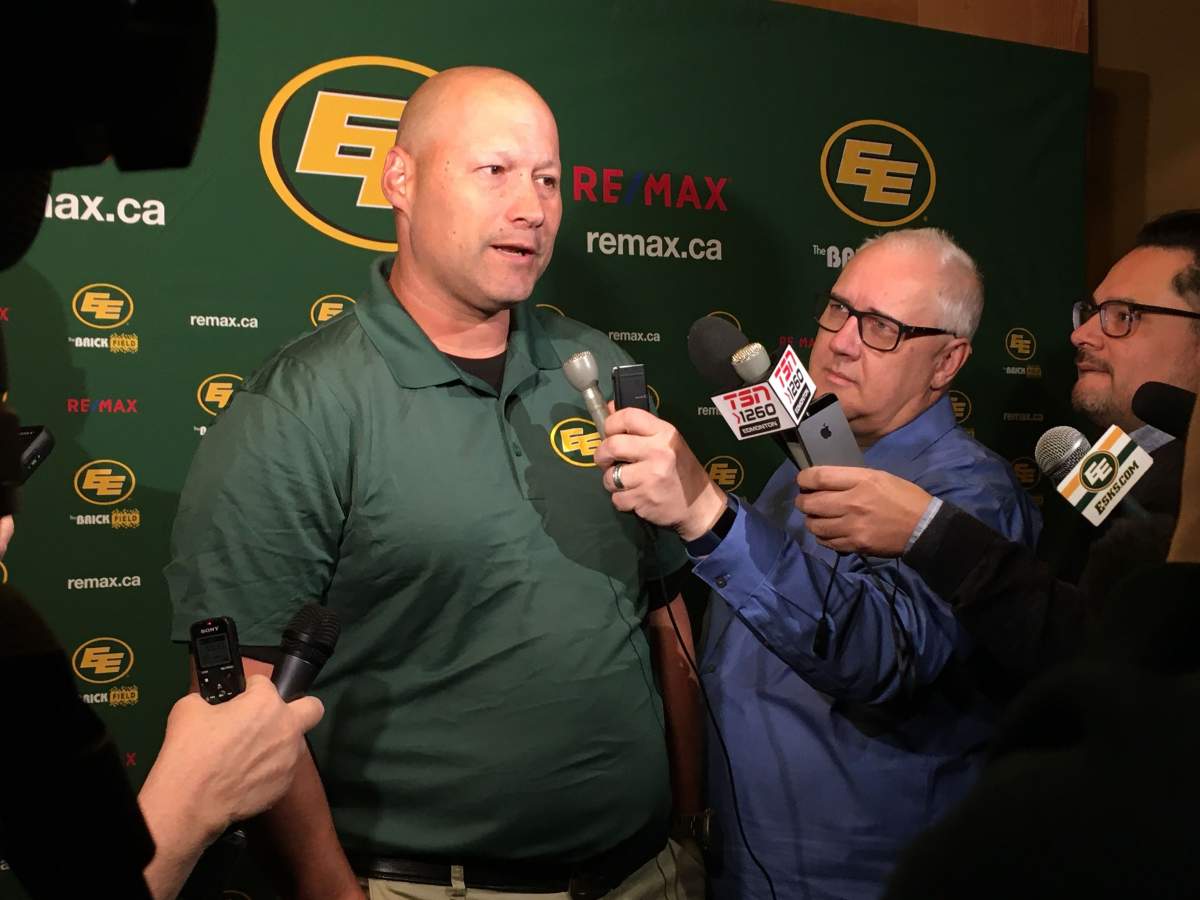 EE Football Team head coach Scott Milanovich speaks to the media after his new coaching staff was named.