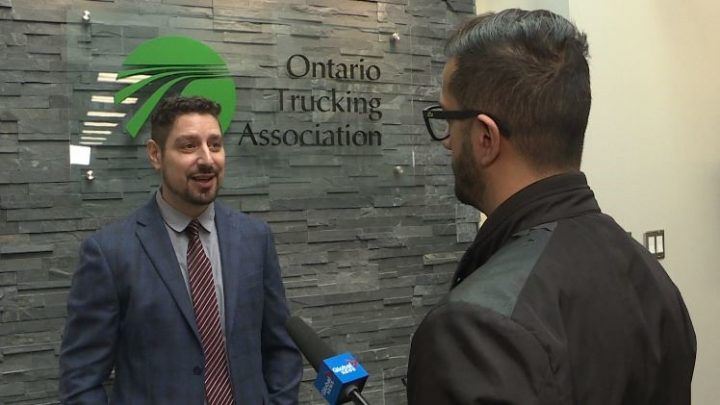 Marco Beghetto with the Ontario Trucking Association said he wants to see stiffer penalties for cargo thefts so that there are fewer repeat offenders out on the streets.