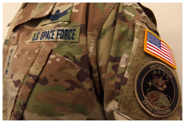 The U.S. Space Force's uniform is shown in this handout photo.