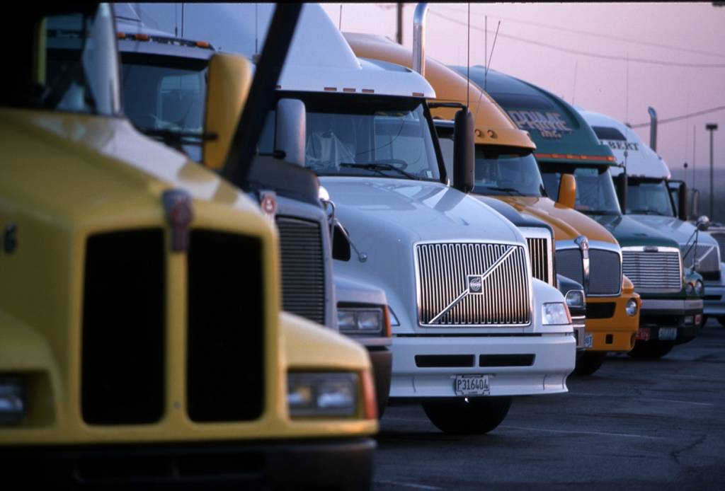 OPP say a transport truck was stolen from a lot in Haldimand County.