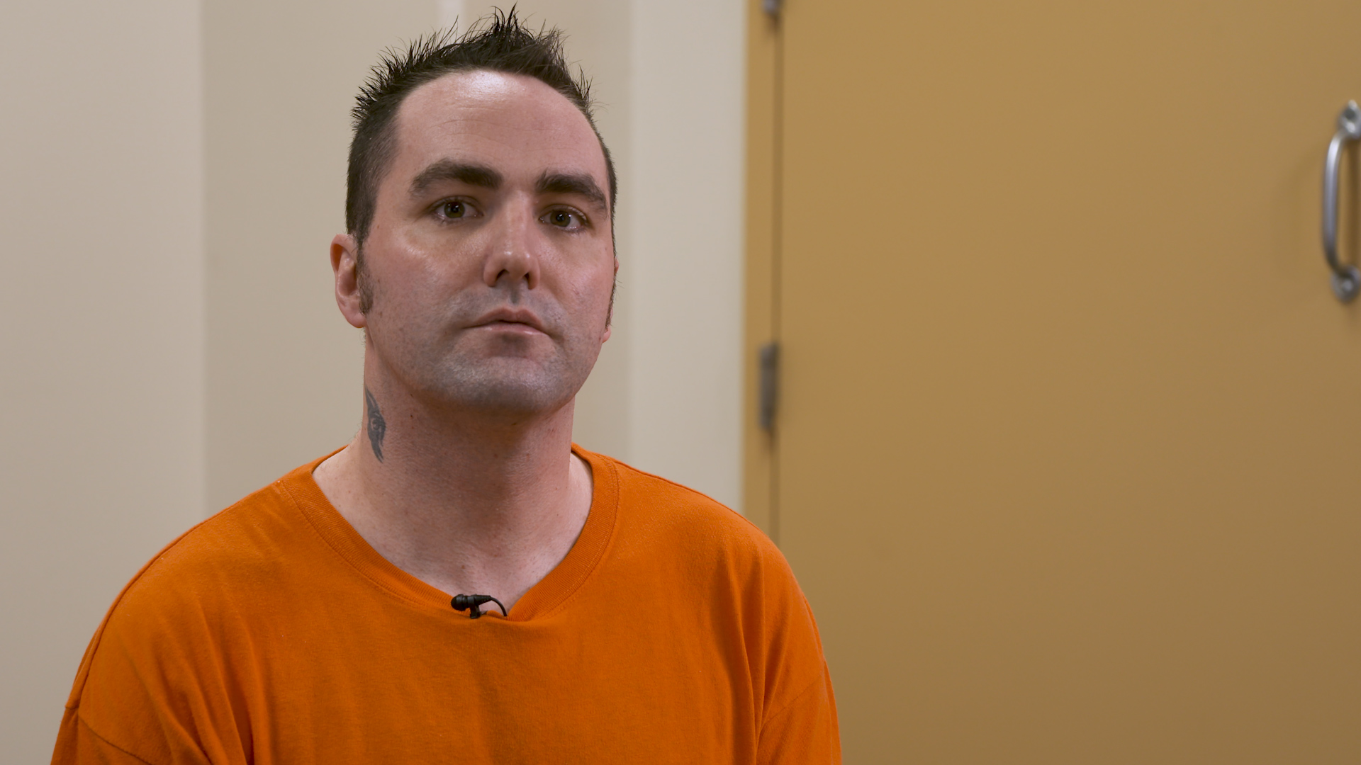 Elliot Hudson is pictured in the family visiting room at St. Lawrence Valley Correctional and Treatment Centre on Sept. 24, 2019.