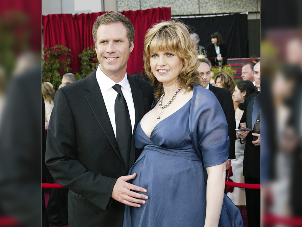 Will Ferrell and his wife, Viveca Paulin, at the 76th annual Academy Awards on Feb. 29, 2004.
