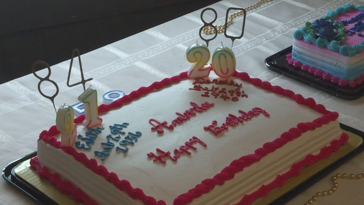 Edith Dawson and Dorothy Treit celebrated their double birthdays Saturday in Edmonton.