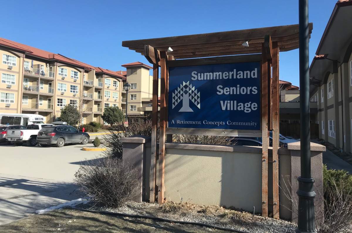 A file photo of Summerland Seniors Village.