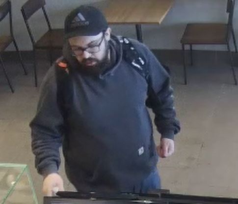 On Saturday, Jan. 17, 2020 between 11:30 a.m. and 12:30 p.m., St. Albert RCMP responded to a complaint of theft of a Dyson, wall mounted hand dryer, from three separate Starbucks locations in St Albert. This person may also be involved in similar thefts in other jurisdictions.