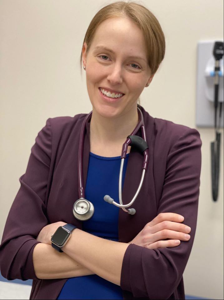 Dr. Heather Shonoski, a physician in Peace River, Alberta.