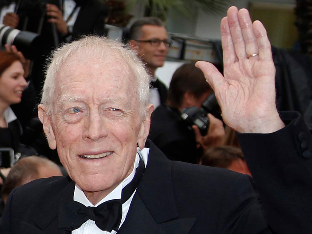 Swedish actor Max von Sydow arrives for the screening of ‘The BFG’ during the 69th annual Cannes Film Festival, in Cannes, France, 14 May 2016.