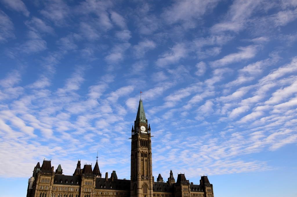 Parliament Hill is shown in Ottawa on Wednesday, March 11, 2020.