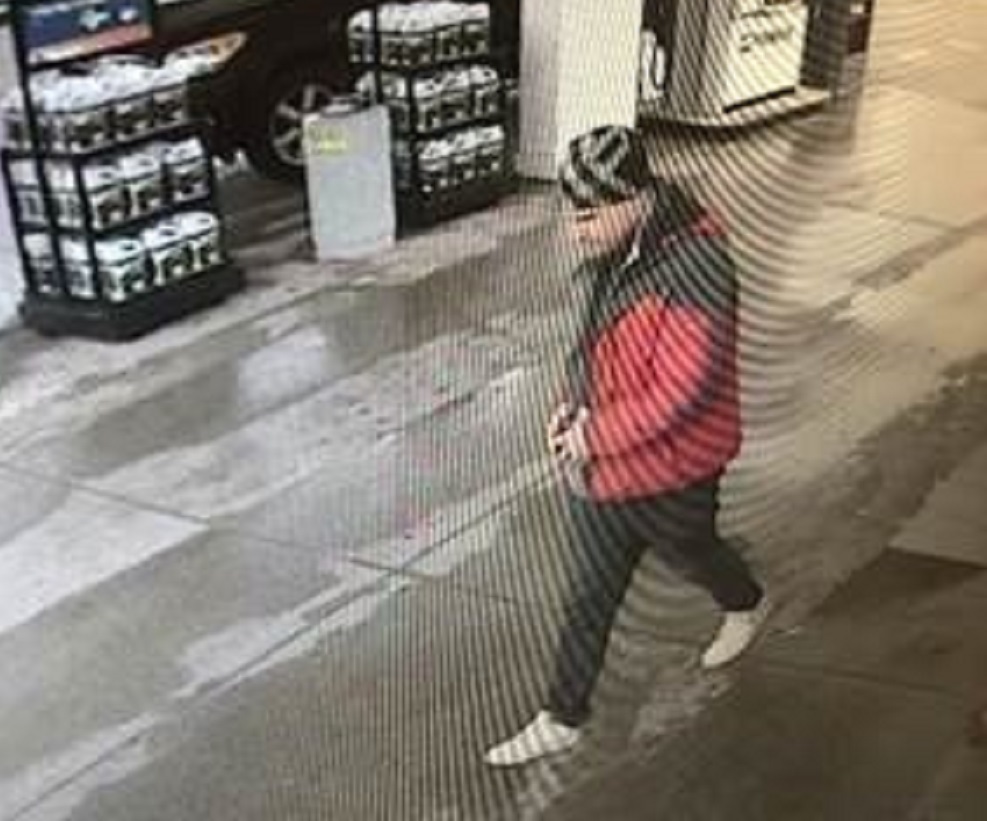Guelph police released a photo of a man after counterfeit bills were used to purchase merchandise on Friday. 