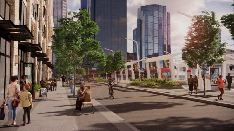 An early rendering of the 2nd Avenue station.