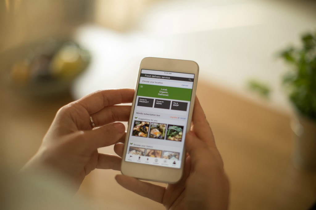 Grocery delivery services are backlogged with orders.