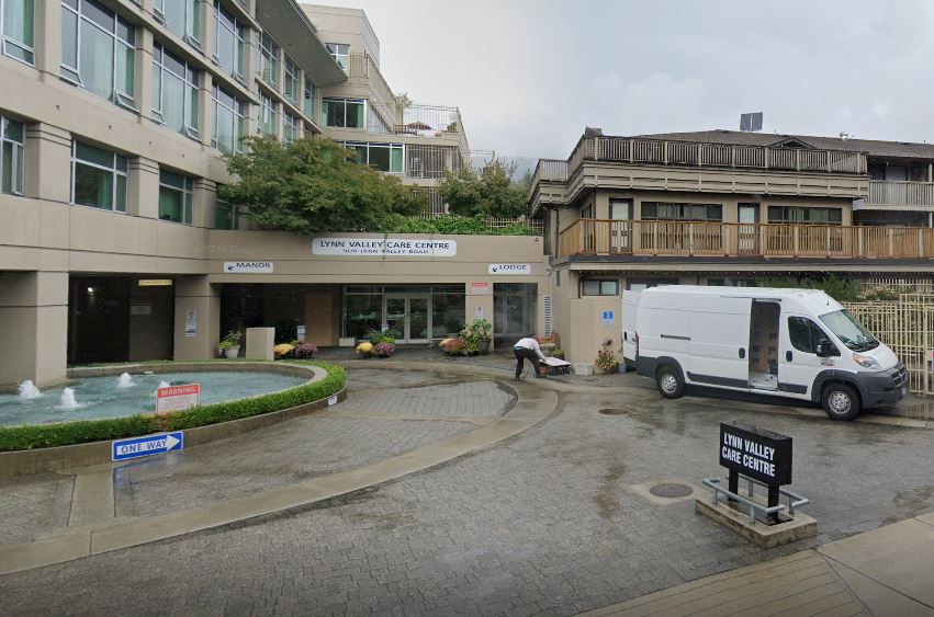 The Lynn Valley Care Centre in North Vancouver, where multiple cases of COVID-19 have been identified.