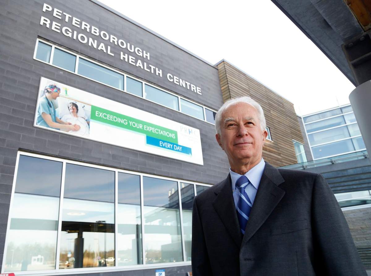 Dr. Peter McLaughlin, president and CEO of Peterborough Regional Health Centre, was the city's highest-earning public-sector employee in 2020.