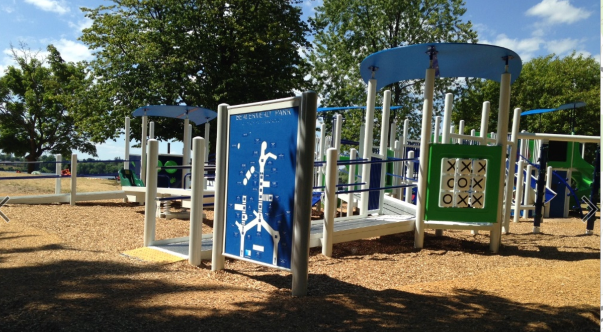 All playground equipment will reopen on Friday.