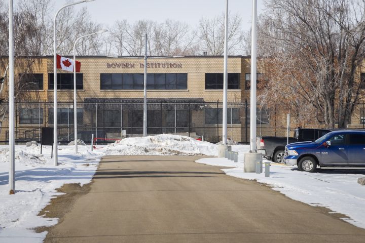 The Bowden Institution medium security facility near Bowden, Alta., Thursday, March 19, 2020.
