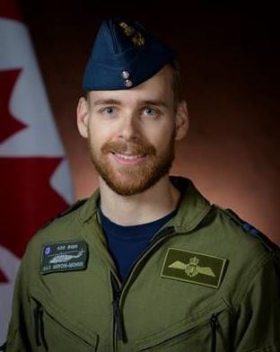 Capt. Maxime Miron-Morin, Air Combat Systems Officer.