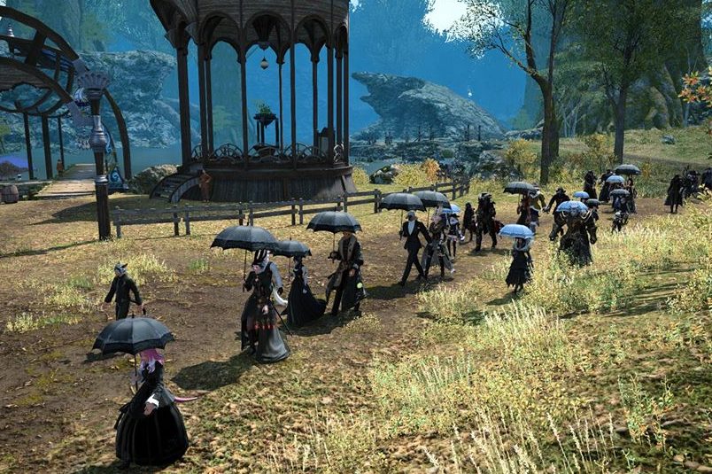 Final Fantasy 14 players pay tribute to a fellow gamer who died after contracting COVID-19.