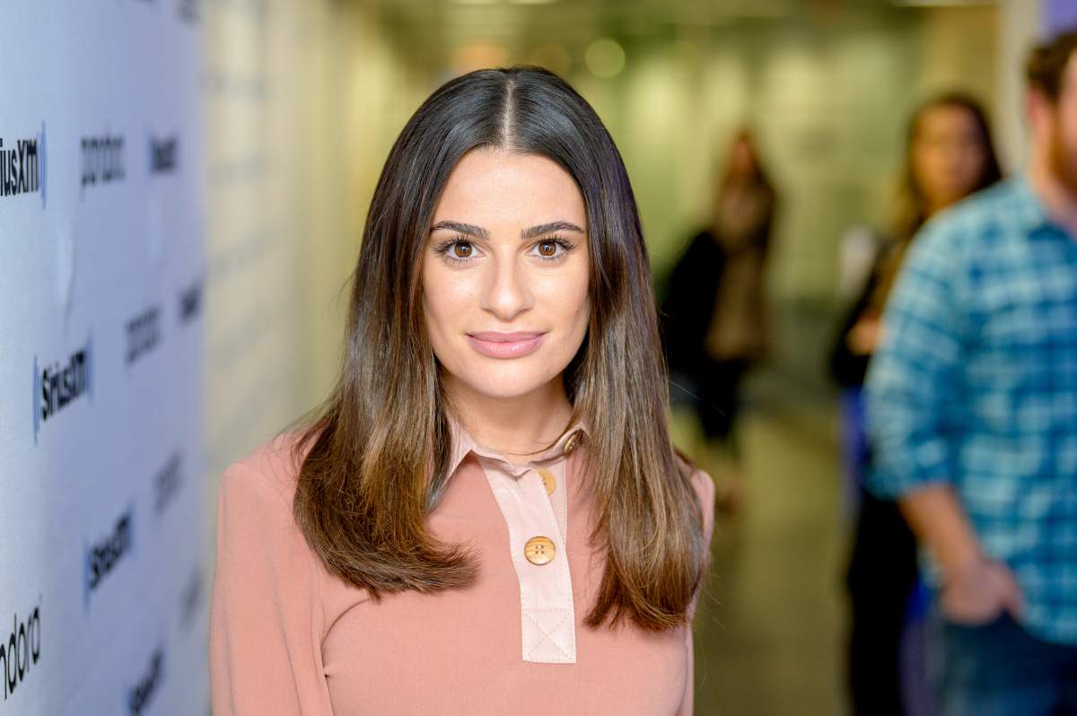 Lea Michele performs at SiriusXM Studios on Dec. 5, 2019 in New York City.