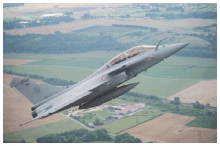 A Dassault Rafale B fighter jet is shown in this file photo.