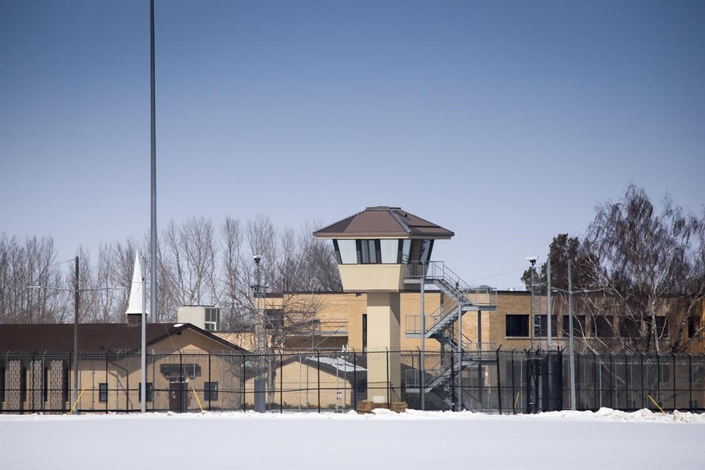 The Bowden Institution medium security facility near Bowden, Alta., Thursday, March 19, 2020.