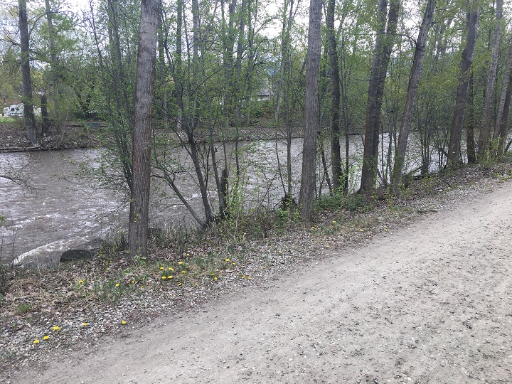 The Mission Greenway in Kelowna. The B.C. Coroners Service said it is very early into its investigation in determining the cause and manner of the death.