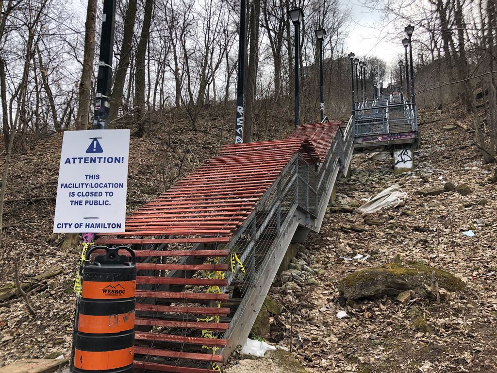 City bylaw officers continue to ticket people for using Hamilton's closed trails, parks and golf courses.