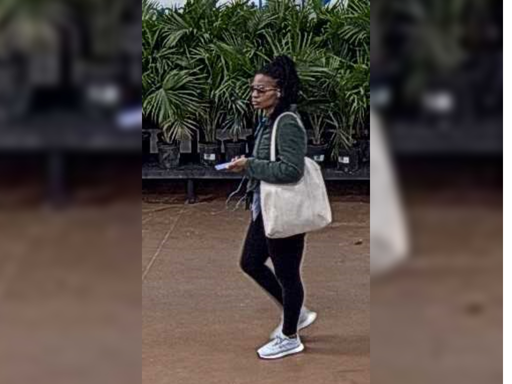 Leicester police are looking for a woman accused of spraying a Walmart employee in the face with Lysol in late March.