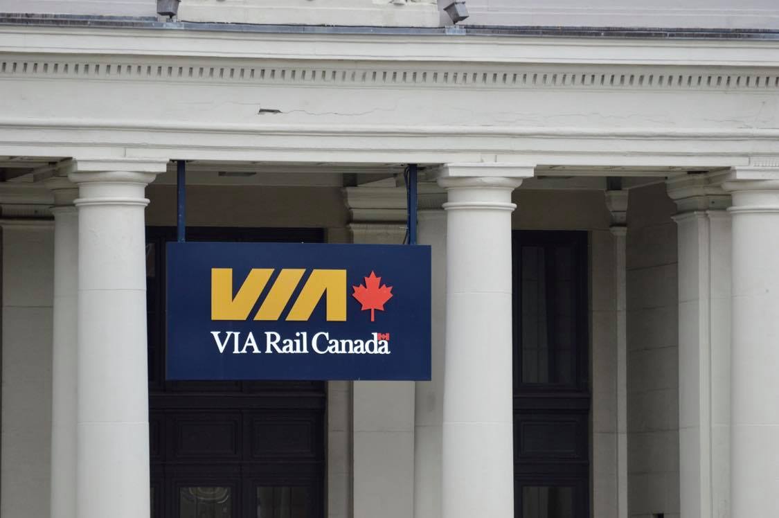 File - The VIA Rail Canada station in Halifax, N.S. 