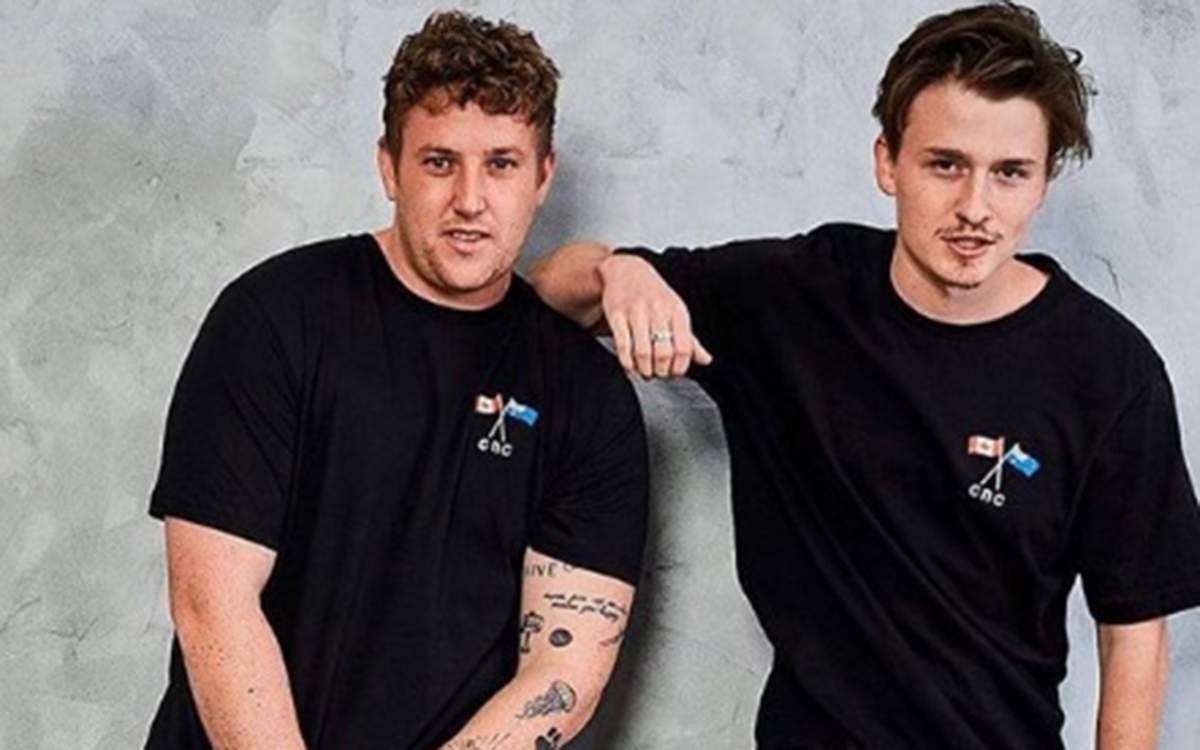 (L-R): Corey La Barrie and Crawford Collins.