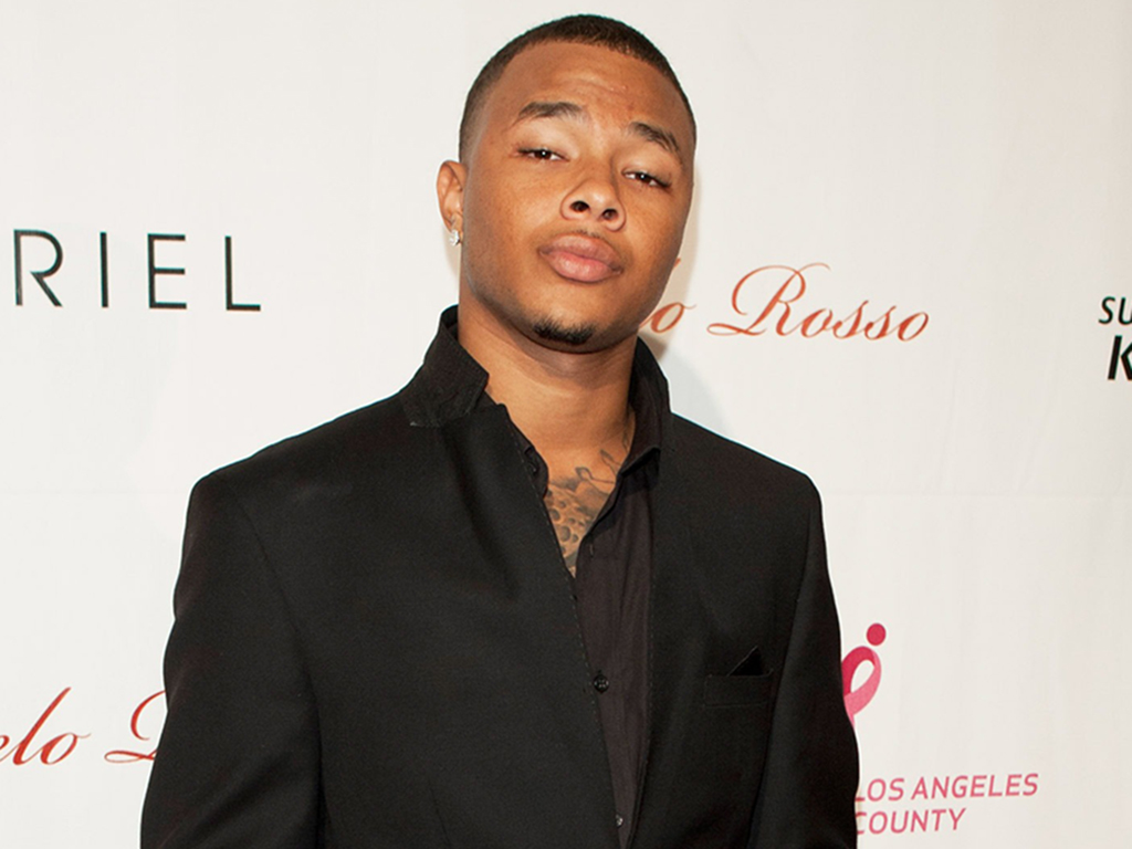 Gregory Tyree Boyce attends LA Fashion Week Fashion Minga 2012 Event at Exchange LA on Oct. 18, 2012 in Los Angeles, Calif.