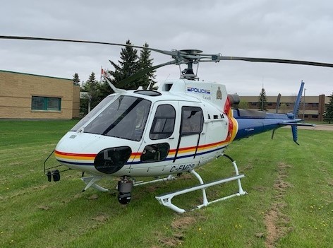 The RCMP's police dog services, emergency response team and helicopter helped in the investigation.