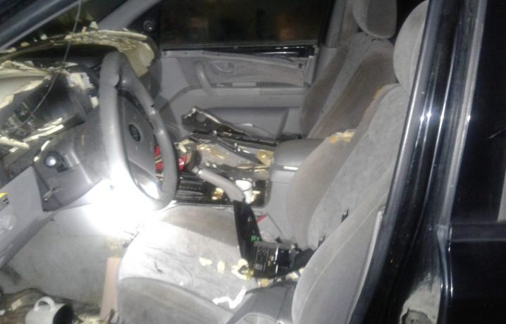A black bear caused 'considerable damage' to a vehicle in Trail, B.C.
