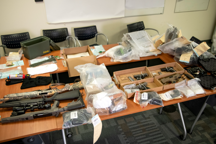 York regional police say they've charged 17 people and seized 15 guns in the probe that stretched throughout the Toronto area and Sudbury, Ont.