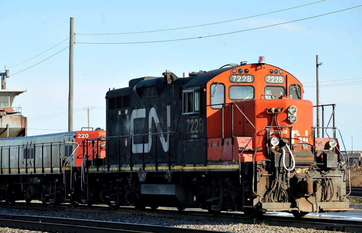 CN Rail train.