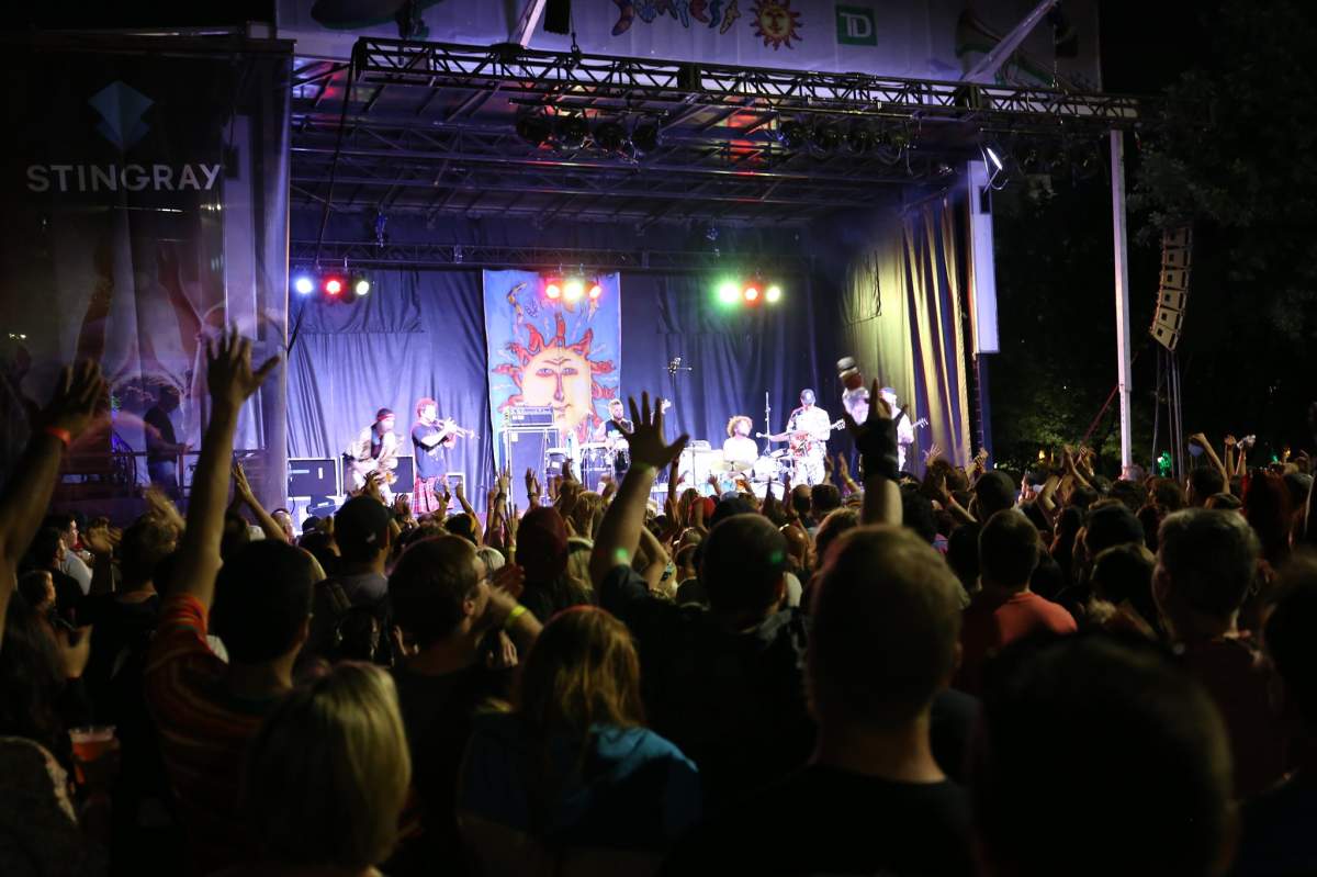 This weekend marked the first in-person Sunfest since 2019.