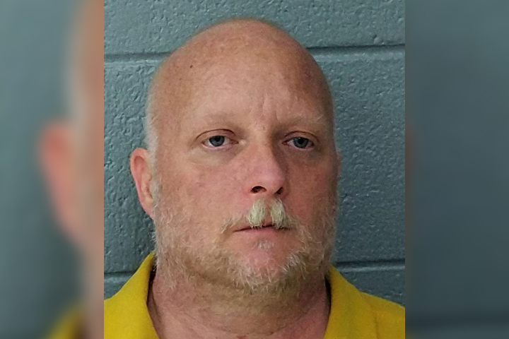 Alexander John Feaster is shown in this mugshot photo taken on June 28, 2020.