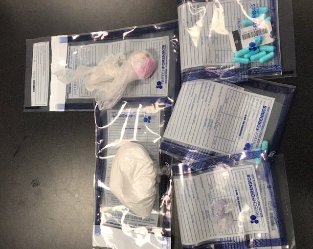 Police in Lindsay seized drugs a residence on Hwy. 35 on Thursday.
